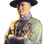 Spejderbevægelsens grundlægger Lord Baden-Powell